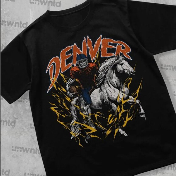DENVER BRONCOS Shirts, DENVER BRONCOS Football Shirts Tee - Picture 2 of 2